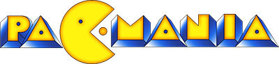 Pac-Mania logo for Sega Master System
